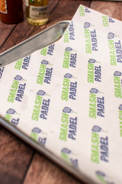 12" x 12" Customized Deli-Paper (1-2 ink) - 5,000/Case - 9"x12" / 10"x10"