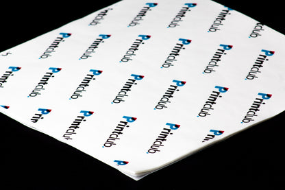 14" x 14" Customized Greaseproof Paper - 5,000/Case (1-2 ink)
