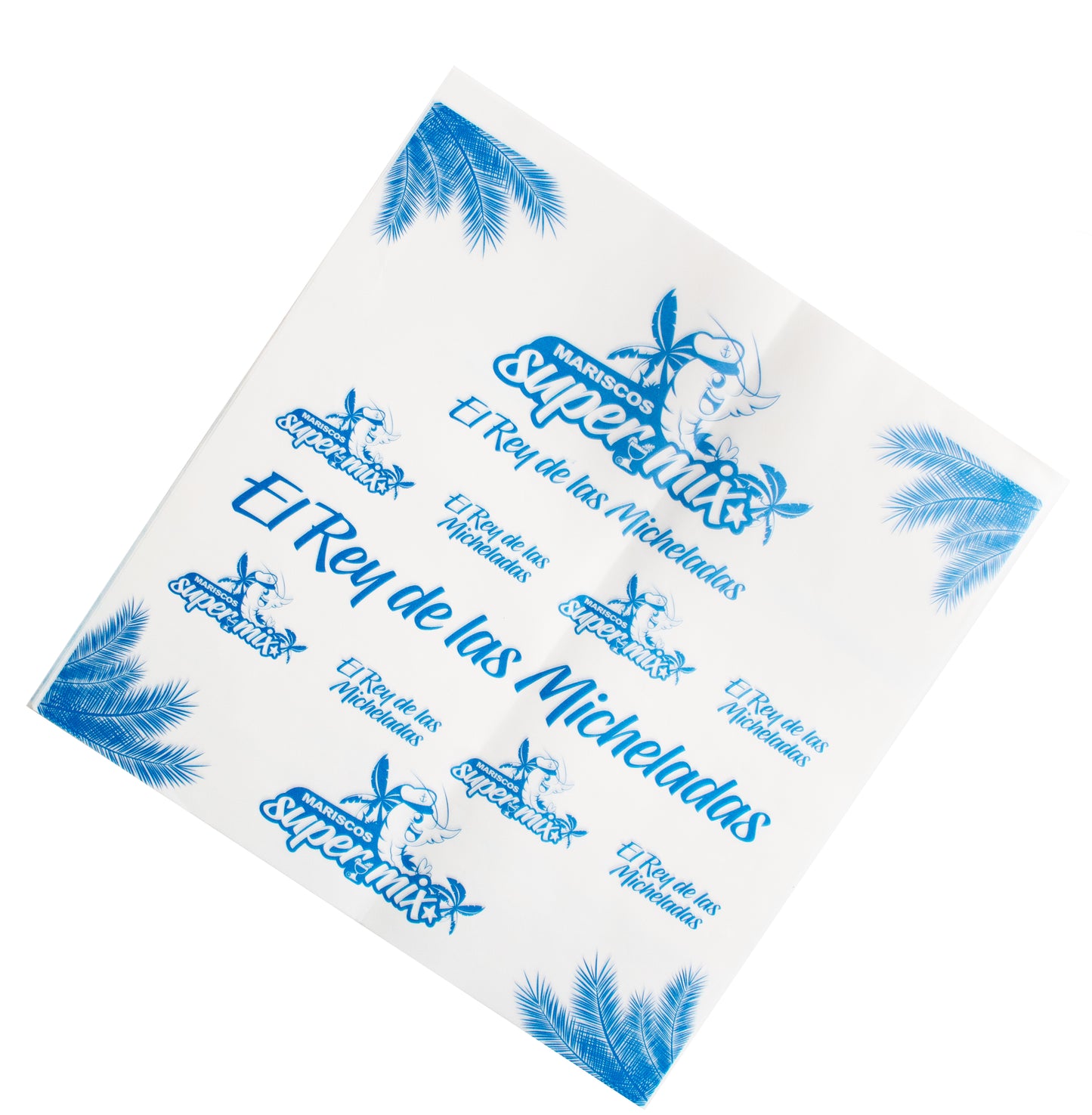 12" x 12" Customized Deli-Paper (1-2 ink) - 5,000/Case - 9"x12" / 10"x10"