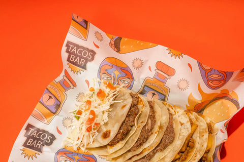White Greaseproof paper (Full Color)